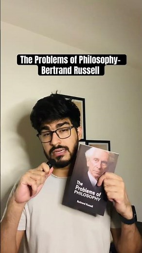 The Problems of Philosophy— Bertrand Russell #booktube #philosophy #bookrecommendations