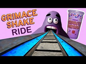 Is the Grimace Shake Roller Coaster making you DIZZY!!
