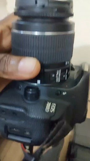 Canon 700D with kitlens and Godox TT520 Speedlight available in Abuja for 380k #notchlens | Notchlens