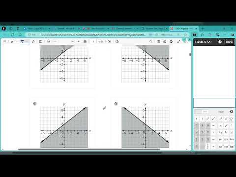 Algebra 1 BEST EOC 2024 Released Test Practice Part 2 - Questions 2 to 4