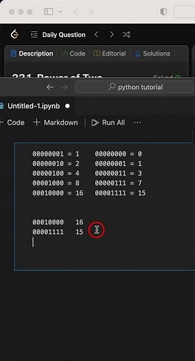 Leetcode 231: You MUST learn bit manipulation and bitwise operations! #coding #python #programming