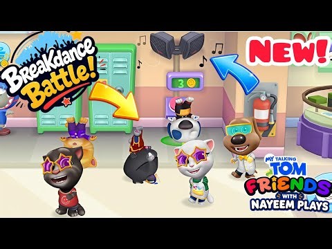 Epic Breakdance Battle! My Talking Tom Friends Brand New Update Gameplay