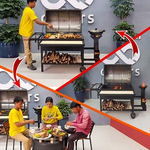 579K views · 3.4K reactions | How to Transform Old Barrel to the Most Useful Outdoor Wood Stove, BBQ Grill for Cooking Everything at Once | Random Crafts | Facebook