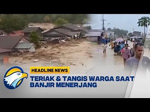 [HEADLINE NEWS, 26/11] Dramatis! Detik-Detik Banjir & Longsor Melanda Sumatera Utara