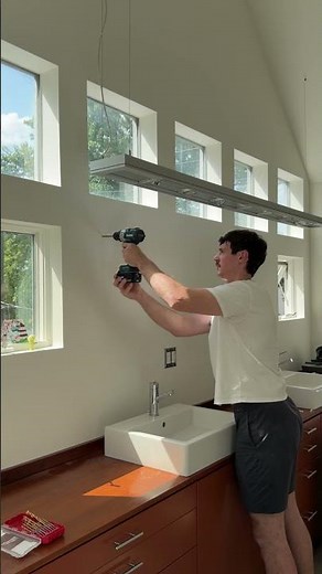 bathroom makeover pt. 1 - let’s install our new medicine cabinets! these cabinets from‪@IKEAUSA‬