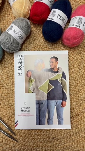 Envie de créer vos prochains tricots sans complication ? 😍 Alors découvrez le magazine 72 ! Des modèles faciles pour femmes et hommes... À vos aiguilles ! 🧶 👉 Pour retrouver les modèles cliquez sur : https://www.bergeredefrance.fr/pull-raglan-cotes-fantaisie-irina.html https://www.bergeredefrance.fr/pull-raglan-cotes-fantaisie-alan.html https://www.bergeredefrance.fr/pull-point-fantaisie-ivan.html https://www.bergeredefrance.fr/pull-point-fantaisie-flavie.html | Bergère de France