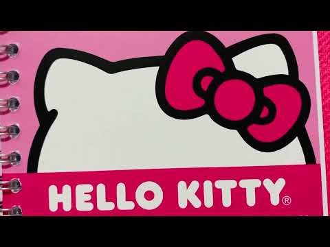 Hello Kitty notebook 📔 😍 review Unboxing 📦
