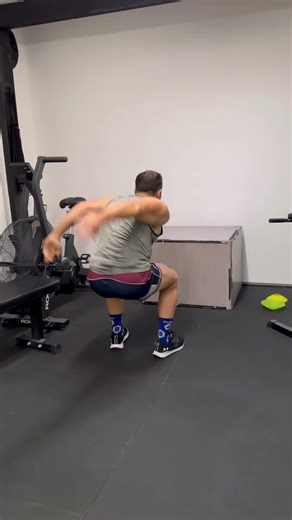 Step + Saut sur Box Jet wall ball #rugby #preparationphysique