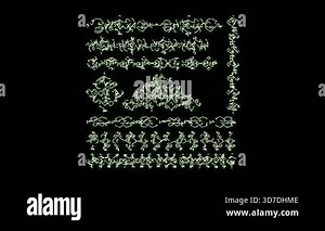 Beautiful colorful flower animation video