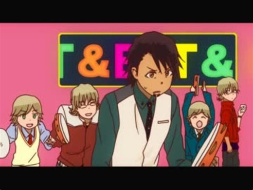 バニーちゃんがタンバリンを叩くだけ