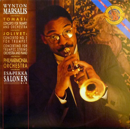 Tomasi / Jolivet : Wynton Marsalis, Philharmonia Orchestra, Esa-Pekka Salonen - Concerto For Trumpet And Orchestra / Concerto No. 2 For Trumpet – Concertino For Trumpet, String Orchestra And Piano