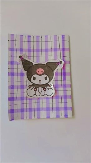 DIY notebook folder🌷