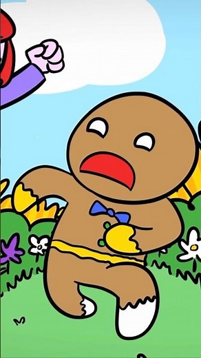 Run, run! Gingerbread man run as fast as you can! 🍪 Cool School Cartoons #shorts