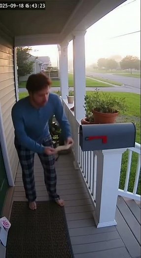 Mailbox Explodes Out of Nowhere! 💥📬 Unbelievable Security Footage