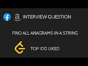 Find All Anagrams in a String | Sliding Window | Python | Leetcode - 438