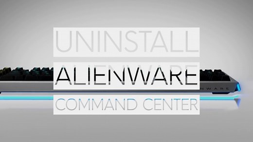 如何卸载 Alienware Command Center （AWCC）