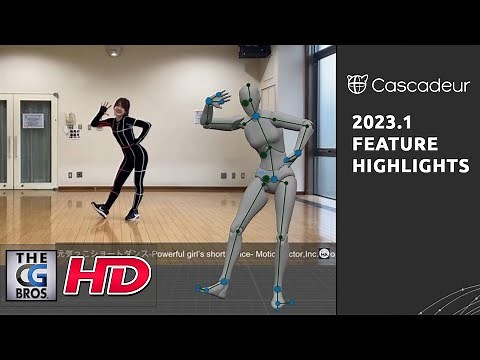 CGI & VFX Tech Demo: "AI-powered Animation: Cascadeur New Feature Highlights" - by Nekki | TheCGBros