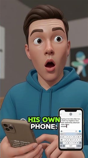 The First Person to Experience Autocorrect #shorts #3danimation #autocorrect #3d