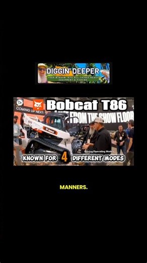 Bobcat T86 modes! ✅ ‪@BobcatCo‬ is in the game - #machine #heavyequipment #construction #bluecollar