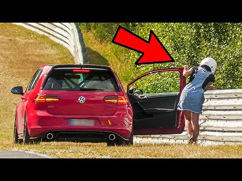 Nürburgring Highlights, FAILS, Slides & Almost Crash! 21 08 2022 Touristenfahrten Nordschleife