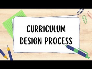OBE 3: Curriculum Design Process