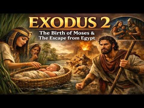 Exodus Chapter 2 Explained | The Birth of Moses | God Prepares a Deliverer