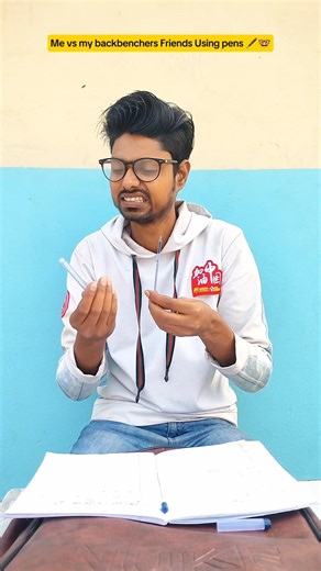 Me Vs My Backbenchers friend Using pens 🖋️ #shorts #school #pen #childhoodmemories