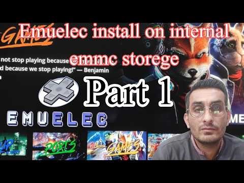 Android TV box setup guide || EmuELEC installation on internal emmc storege part1