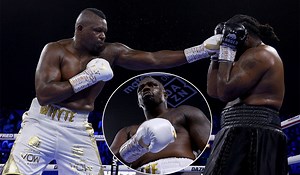 Dillian Whyte edges win in first return to ring since Tyson Fury KO defeat
