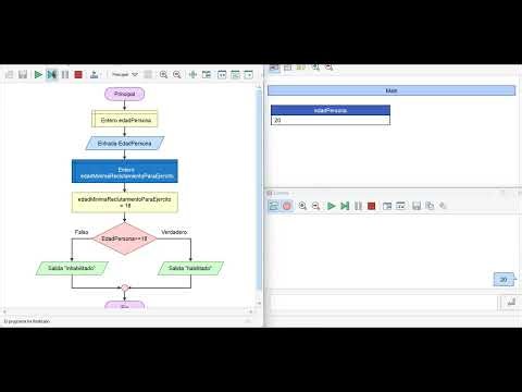 Diagrama de Flujo en Flowgorithm | Resolver operaciones / ejercicios
