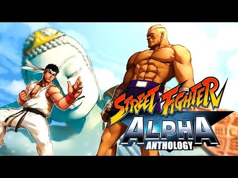 Street Fighter Alpha Anthology - Longplay | PS2