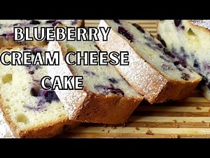 Easy Blueberry Cream Cheese Cake Recipe
