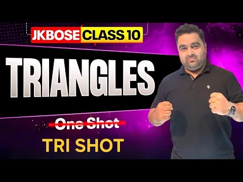 MOST IMPORTANT QUESTIONS OF TRIANGLES 🤯 | MATHS WITH SHAFAT SIR | 2024-2025.❤️
