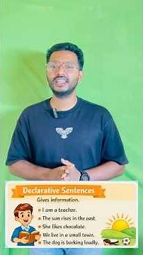 Types of Sentences in English |#shorts