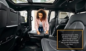 Space when you need it, storage when you don’t. ✨ The #Chrysler Stow 'n Go® system makes room for whatever life brings. Fold, store, and go! #ChryslerPacifica #StowNGo #SmartStorage | Southern Auto Group | Facebook