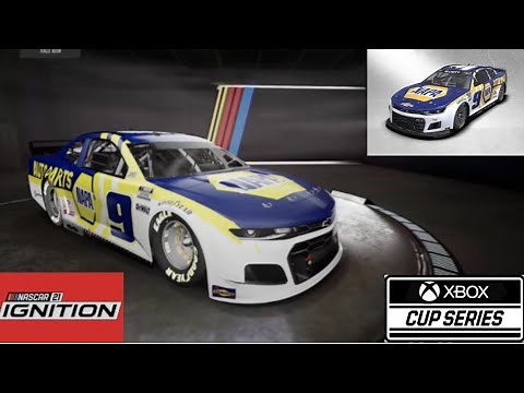 NASCAR 21 Ignition paint booth : Chase Elliott 2022 tutorial