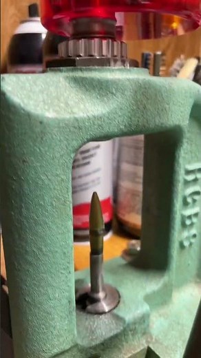 Can You Resize a Jacketed Bullet? Lee Bullet Sizing Die #shorts