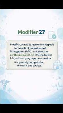27 modifier in medical coding #medicalcoding #medicalcodingtips #27 #tamil #trending