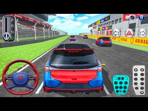 New Spiderman Car Racing Track Driving - 3D Driving Class Gameplay Android iOS 2026 Driving car Game
