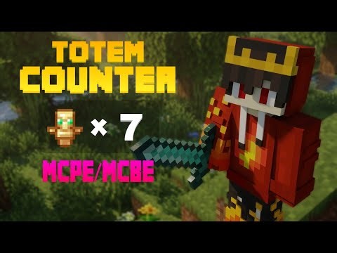 Totem Counter For MCPE/MCBE (Best Pack!)