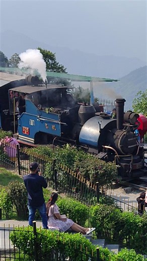 Darjeeling Steam Toy Train 🚂 #short #travel #viral #darjeeling #train