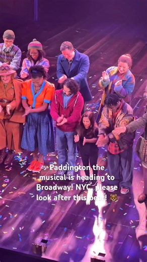 Paddington is heading to Broadway! 🐻 🍊 #paddington #musical #theatre