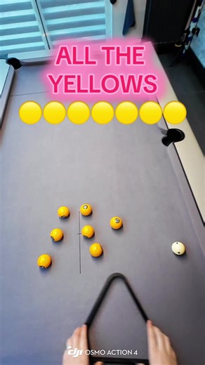 All The Yellows in Billiards and Snooker