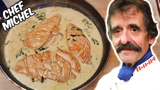 Recette du Poulet crémeux à l'ail et au citron