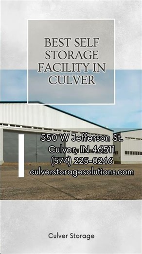 Best Self Storage Facility in Culver