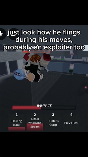 Fighting a pathetic exploiter #tsb #shorts #fyp #roblox #edit #exploiters