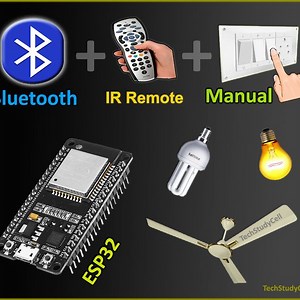 ESP32 Bluetooth Home Automation With IR Remote