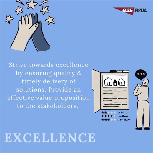 Values of E2E Rail | RIISE