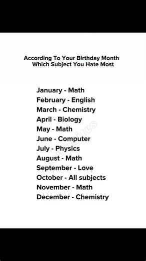 Drop your month in the comments!👇 #trending #birthchart
