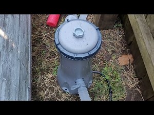 How to Change/Remove Filter From Pool Pump (Coleman, Intex, Etc.)